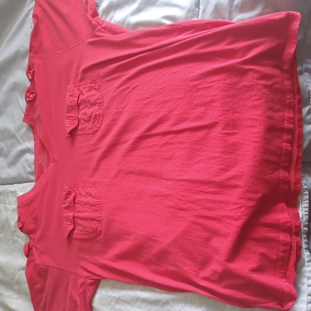 Red DELF BASIC t-shirt